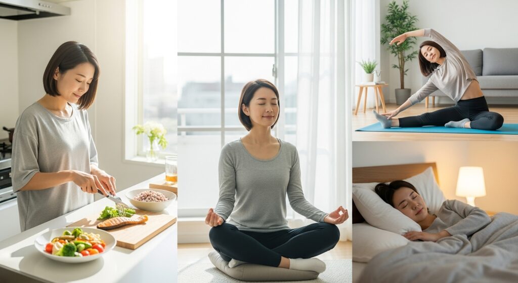 予防医療　日常生活でできる一次予防（食事・運動・睡眠・メンタルケア）のコツ