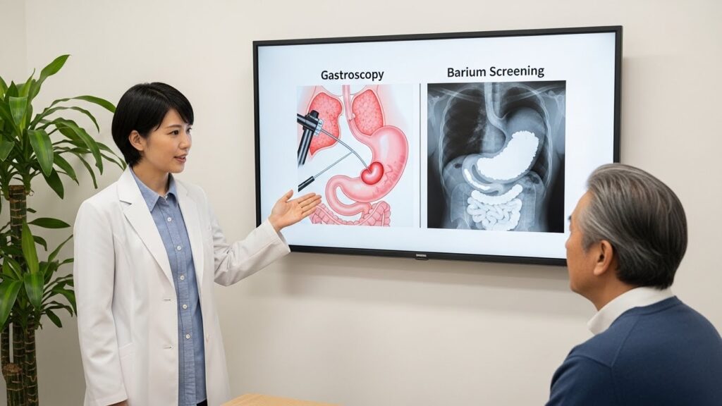 胃カメラとバリウムを比較して予防医療として最適な健康診断方法を選ぶ