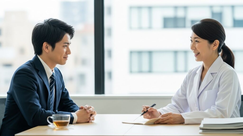 休職復職面談を通じて予防医療と産業医のサポートを充実させる